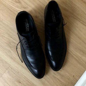 Black Genuine Leather men's shoes EU size 46 (US size 12)
